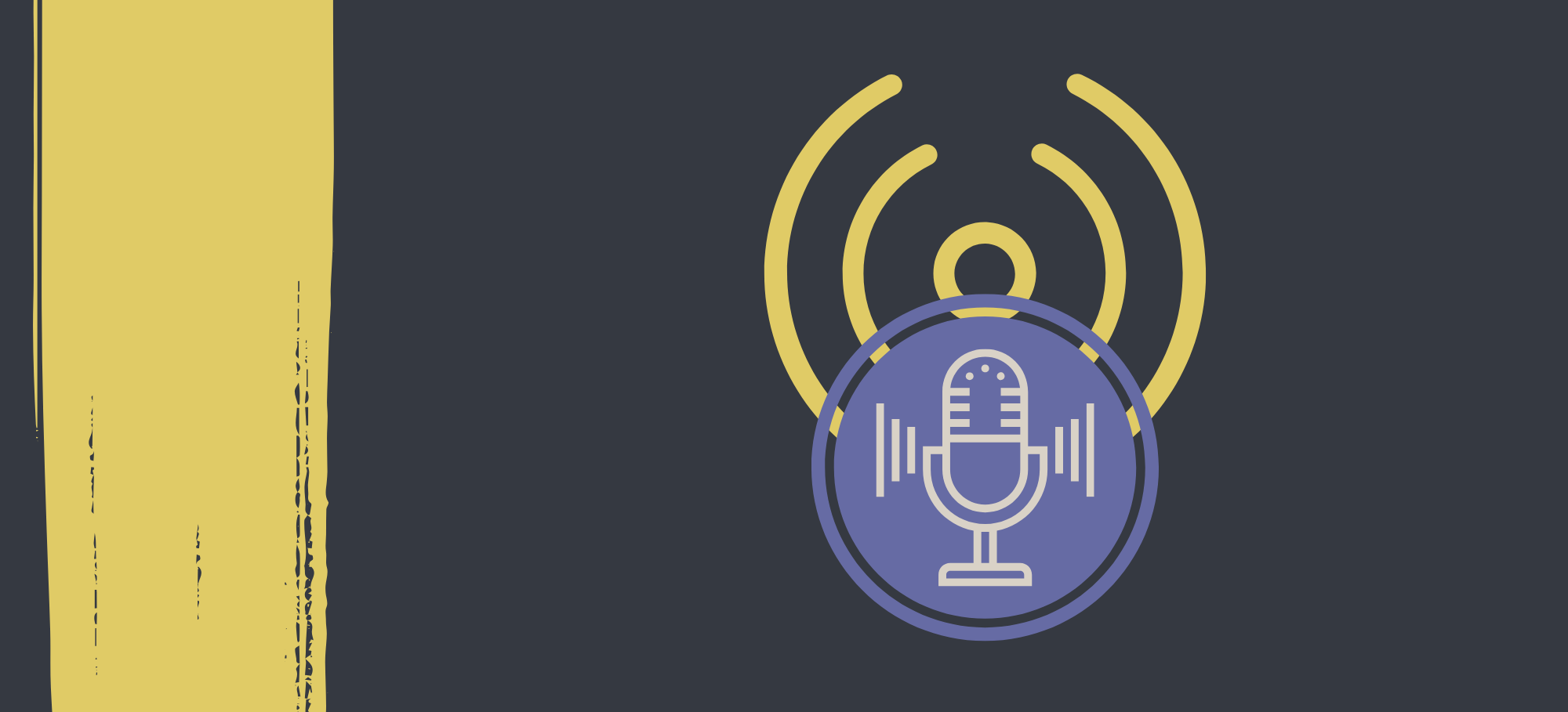 icon of a podcast microphone