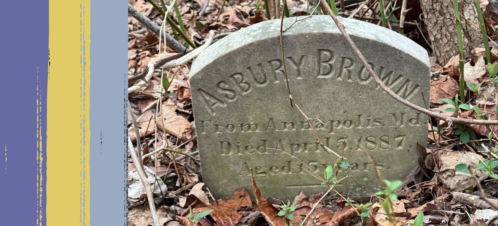 headstone of Asbury Brown