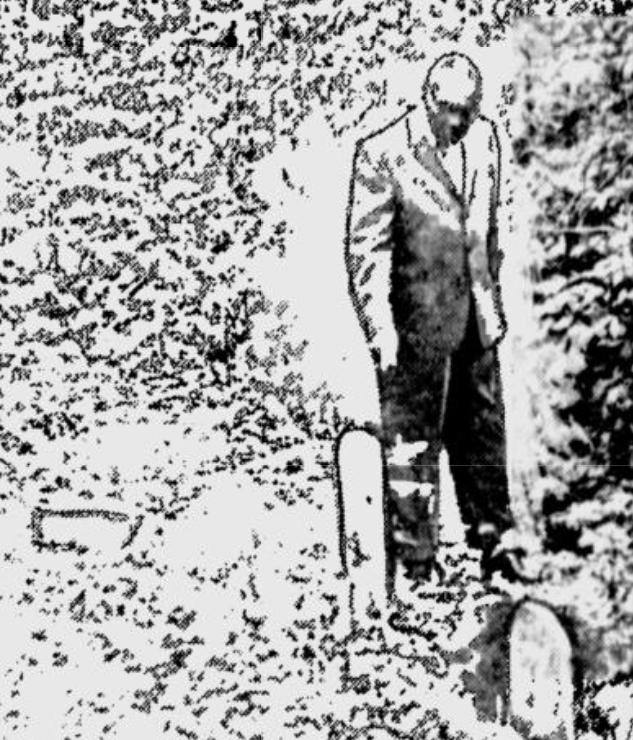 MD Delegate Troy Brailey visiting House of Reformation burial site