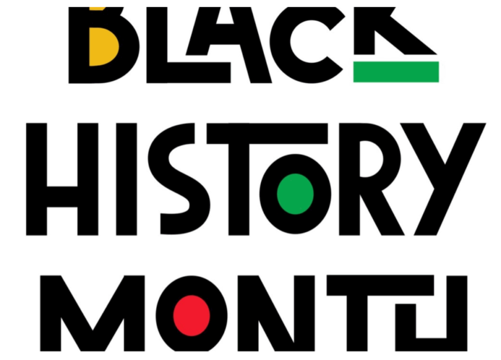 Text black History Month