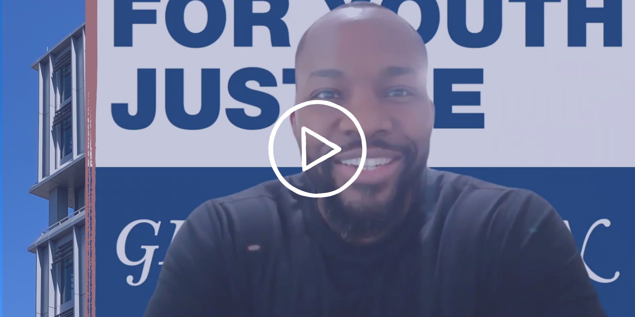 play button over chris bijoux speaking