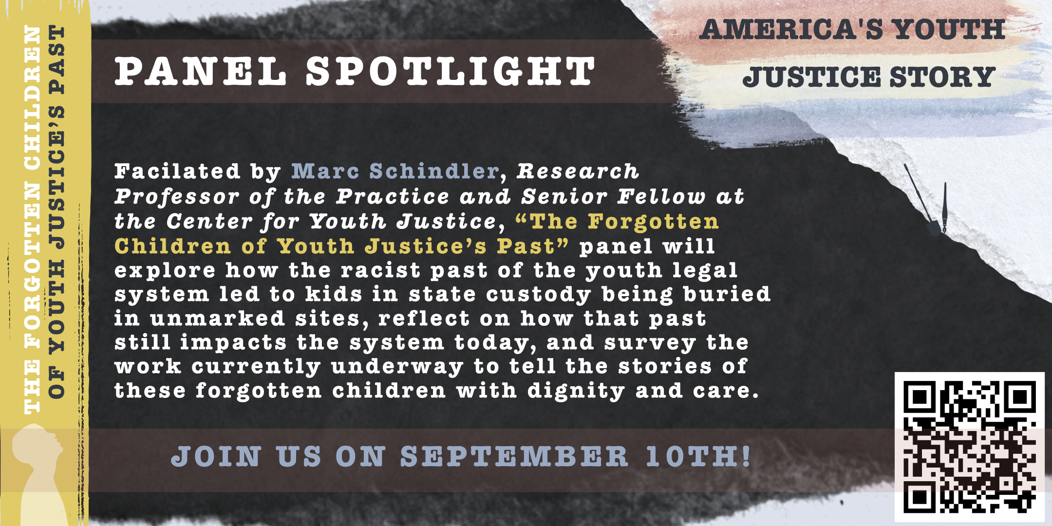 Blurb of Forgotten Children panel